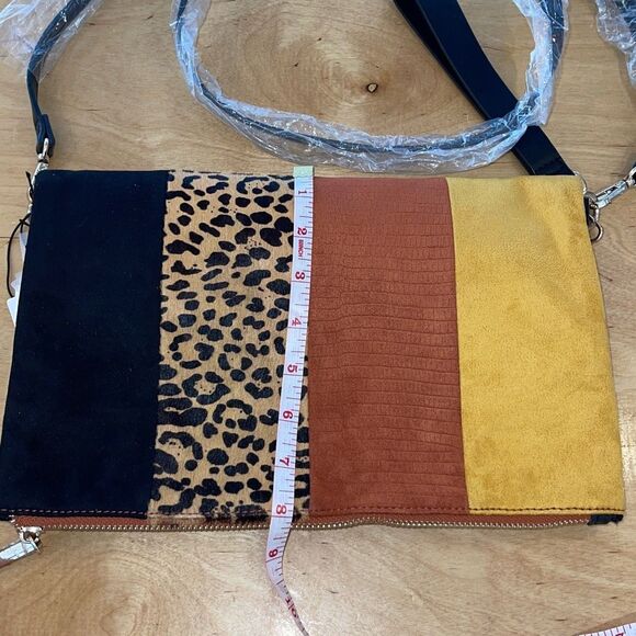 Parfois Southern Convertible Crossbody Clutch Purse Bag Multi Color NWT - Picture 5 of 5